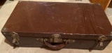 Antique plastic suitcase/trunk