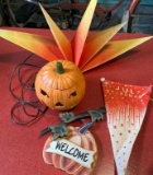 Vintage Halloween decor