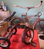 Antique childs tricycle