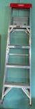 Werner aluminum step ladder