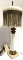 Antique electrified lamp