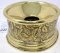 Polished brass engraved spittoon(not weighted)