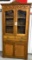 Antique oak kitchen cupboard