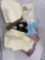 antique baby shoes and clothes