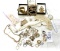 Vintage jewelry, pearls, rings, watch, bracelet