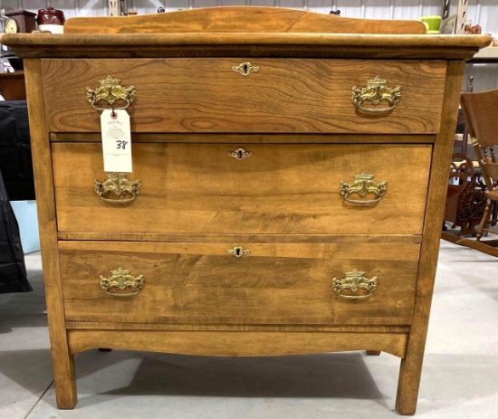Antique three drawer chest