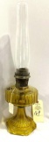 Aladdin model B 1936 amber corinthian lamp