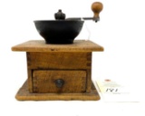 Antique coffee grinder