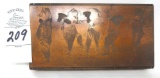 Copper printing plate/block