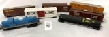 Vintage train cars