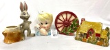 Vintage planters some Japan