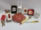 Villisca, IA elevator tape and other advertising memorabilia