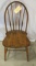 Wooden antique chair