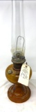 Aladdin lamp with Amber base