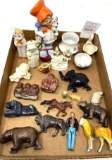 Made in Germany and Japan figurines, misc toys