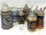 Made in Germany, West Germany and Holland Steins