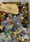 Marbles and dice