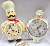 Sessions chef electric clock plus other clock