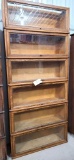 6 pc Stackable Barrister Bookcase