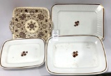 Alfred Meakin and Masons England China platters