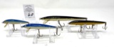 Three Rapala and One Japan Fishing Lures