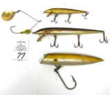 Two Finland Rapala and One 6? Plug Lure