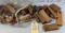 Assorted vintage wooden blocks