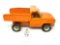 Vintage Tonka pressed steel orange dump truck
