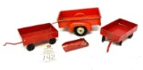 Ertl and other wagons and trailers