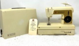 Vintage Singer Little Touch and Sew sewing machine and case