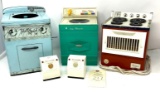 Vintage Pretty Maid washer, Susie Homemaker washer and Sears stove