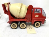 Vintage Tonka pressed steel red cement truck