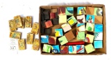 Vintage wooden puzzle blocks