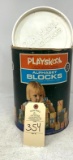 Vintage playskool alphabet blocks