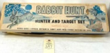 Vintage rabbit hunt target set