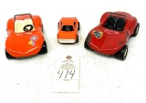 Three vintage Tonka cars
