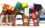 Misc vintage toy trucks and cars