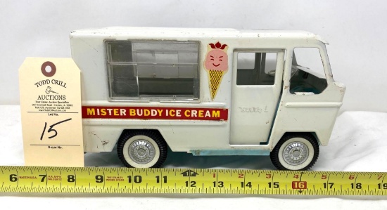 Vintage Buddy L Mister Buddy Ice Cream Truck