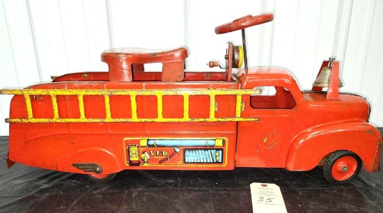 Antique MFR VFD Fire Truck