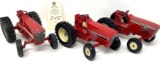 Three ERTL International Tractors