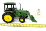 ERTL John Deere Cab Tractor With Bucket