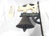 Cast Iron Hog Yard Bell