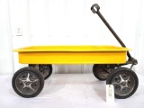 Vintage Childs Yellow Wagon