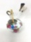 Vintage hand painted dish and hat pins