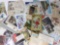 Antique postcards some with writing and postage