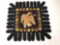 Vintage American eagle wool applique