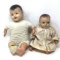 Two antique dolls