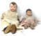 Two antique dolls
