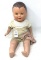 Antique moving eye doll