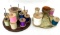 Antique thread holders and pin cushion